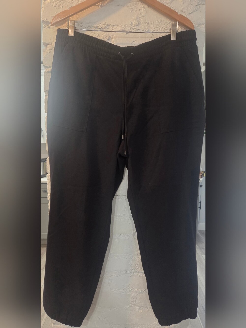 Nine West Women's Black Drawstring Jogger